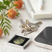 Porte-clés Empreinte digitale renversée de boucle (Côté)