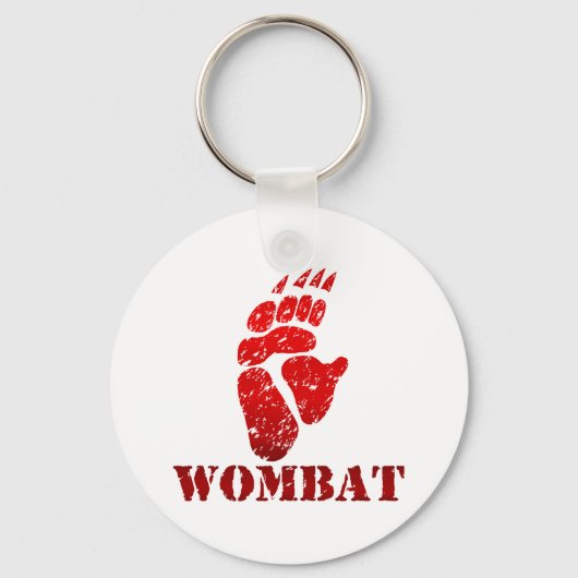 Porte-clés Empreinte Wombat II O1 (Recto)