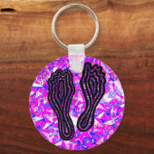 Porte-clés Empreintes (Recto)