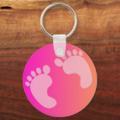 Porte-clés Empreintes bébé (Recto)
