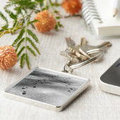 Porte-clés Empreintes de neige (Côté)