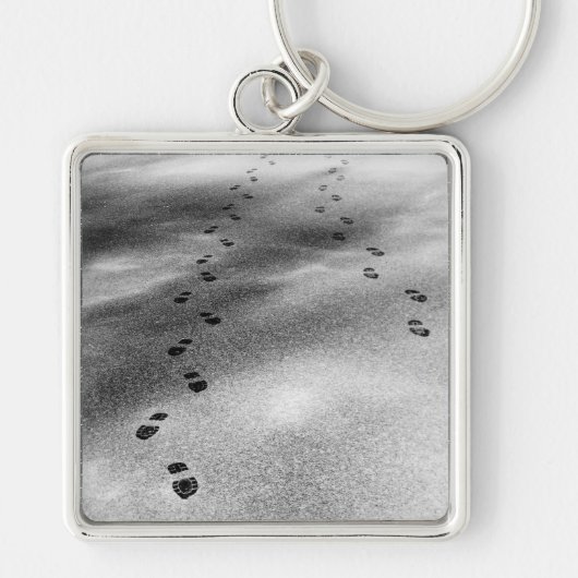 Porte-clés Empreintes de neige (Devant)