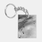 Porte-clés Empreintes de neige (Devant gauche)