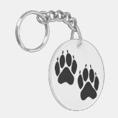 Porte-clés Empreintes de pattes (Devant gauche)