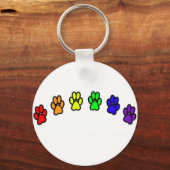 Porte-clés Empreintes Rainbow (Recto)