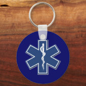 Porte-clés EMS Star of life (Recto)
