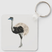 Porte-clés Emus Bird Lovers Personnalisé (Dos)