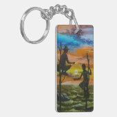 Porte-clés en acrylique (Devant gauche)