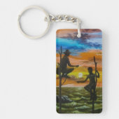 Porte-clés en acrylique (Devant)