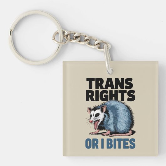 Porte-clés en acrylique (Devant)