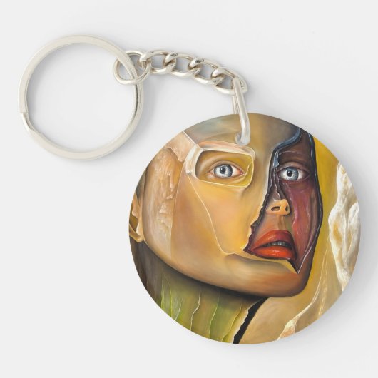 Porte-clés en acrylique (Devant)