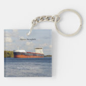 Porte-clés en acrylique Algoma Strongfield (Dos)