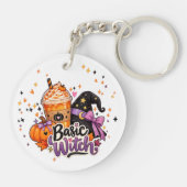 Porte-clés en acrylique Basic Witch pour Halloween (Dos)