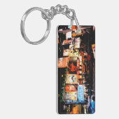Porte-clés en acrylique Broadway Times Square NYC (Devant gauche)