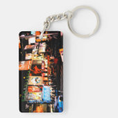 Porte-clés en acrylique Broadway Times Square NYC (Dos)
