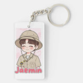 Porte-clés en acrylique Édition Jaemin (Dos)