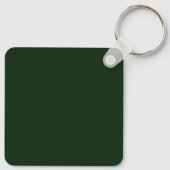 Porte-clés en acrylique Fleur de prunier blanc bot (Dos)