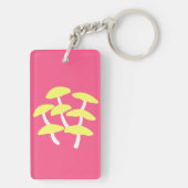 Porte-clés en acrylique Huître Dorée (Dos)