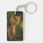 Porte-clés en acrylique One Horned Legend (Dos)