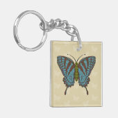 Porte-clés en acrylique Papillon Japonais (Devant gauche)
