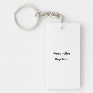 Porte-clés en acrylique personnalisé