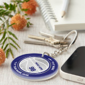 Porte-clés en acrylique pour joueur de basket-ball (Devant droit)
