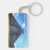 Porte-clés en acrylique souvenir de Chichén Itzá M (Dos)