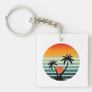 Porte-clés en acrylique Sunny Sunshine