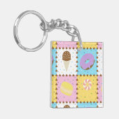 Porte-clés en acrylique Sweet Cravings (Devant gauche)