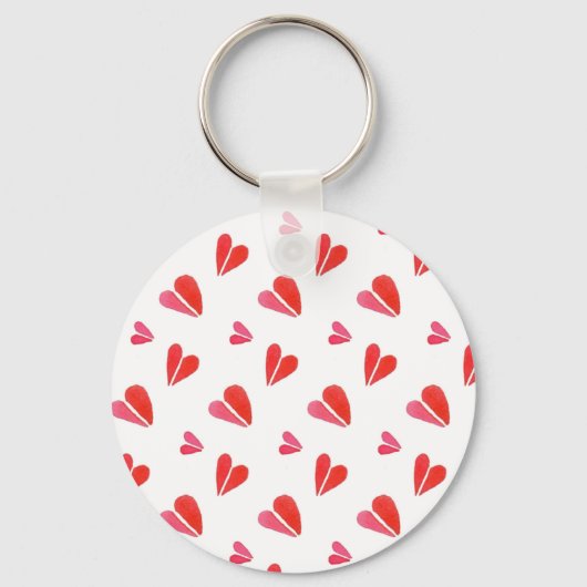 Porte-clés en aluminium en forme de cercle MINI CŒ (Recto)