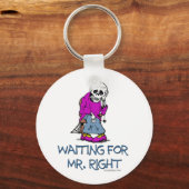 Porte-clés En Attendant M. Right (Verso)