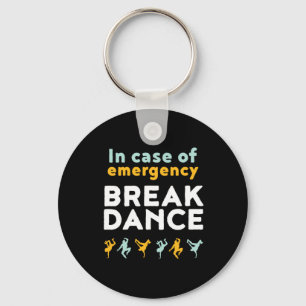 Porte-clés En Coque de la pause d'urgence Danse amusant jeu d