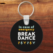 Porte-clés En Coque de la pause d'urgence Danse amusant jeu d (Recto)