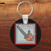 Porte-clés En Coque des zombies (Recto)