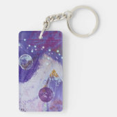 Porte-clés en design de Moon Mountain (Dos)