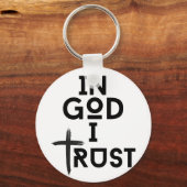 Porte-clés En Dieu, j'ai confiance (Recto)