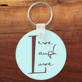 Porte-clés En direct. Laugh. Love. (Recto)