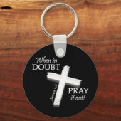 Porte-clés En doute. . . (Blanc) foncé (Recto)