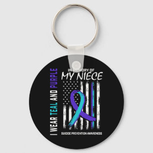 Porte-clés En Mémoire De Ma Nièce Prévention Du Suicide