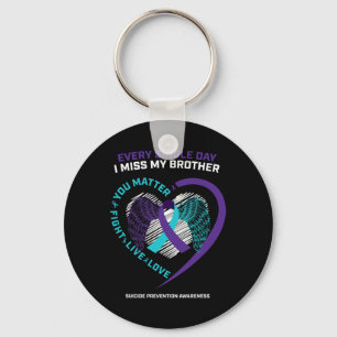 Porte-clés En Mémoire De Mon Frère Prévention Du Suicide