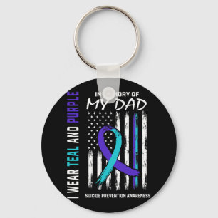 Porte-clés En Mémoire De Papa Prévention Du Suicide Amer