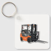 Porte-clés en métal avec chariot élévateur à fourc (Recto)