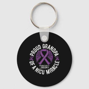 Porte-clés En Novembre Nous Portons Blanc Cancer Du Poumon Se