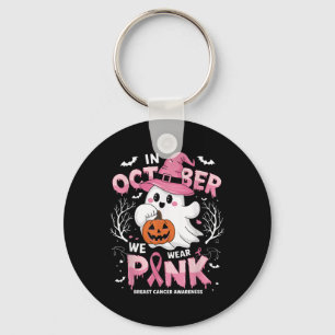 Porte-clés En Octobre Nous Portons Chemise Rose Fantôme Cance