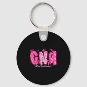 Porte-clés En Octobre Nous Portons Le Rose Infirmière Cna Can