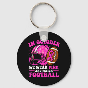 Porte-clés en octobre nous portons nk football femmes cancer