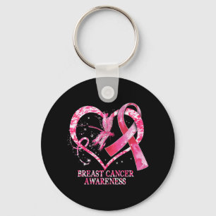 Porte-clés En Octobre Nous Portons Pink Breast Cancer Sensibi