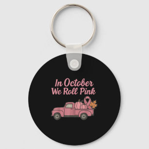 Porte-clés En Octobre Nous Roulions Pink Truck Certifié Cance