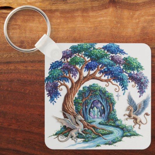 Porte-clés Enchanted Forest Keychain - Tree of Life  (Recto)