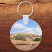 Porte-clés Enchanted Rock State Park Texas (Recto)